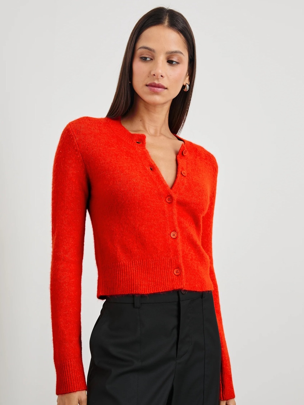 Rails Matilda Cardigan - Cherry - Medium